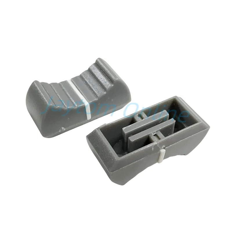 10pcs X32 Mixer/Sound Card Fader Cap 24 x 11 x 10mm Straight Slide/Push The Key Cap Potentiometer Knob T-shaped 1x8MM Hole