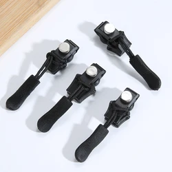 3/6/12 Stuks Universele Rits Reparatieset Quick Instant Afneembare Rits Hoofd Vervanging Rits Slider Pull voor 3 Verschillende Grootte