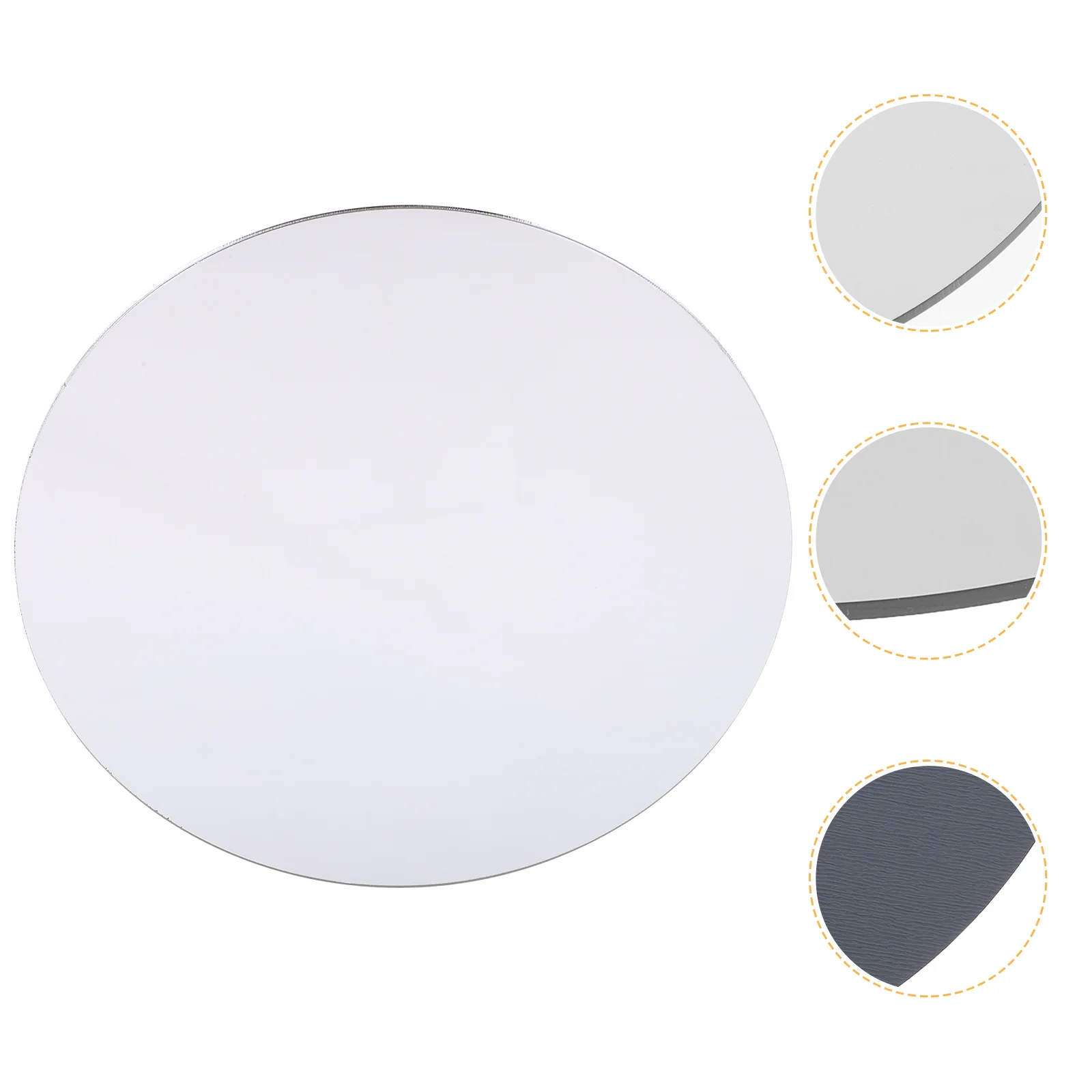 

Acrylic Reflective Display Tray Smooth Durable Aroma Ornaments Photography Prop for Photo Background Tray Photography Prop