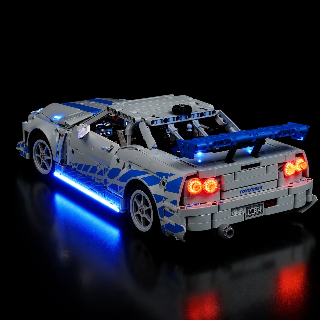 HPROSPER 5V LED Light (No Model) For LEGO 42210 2 Fast 2 Furious Nissan Skyline GT-R (R34) Decorative Lights With Battery Box view 2