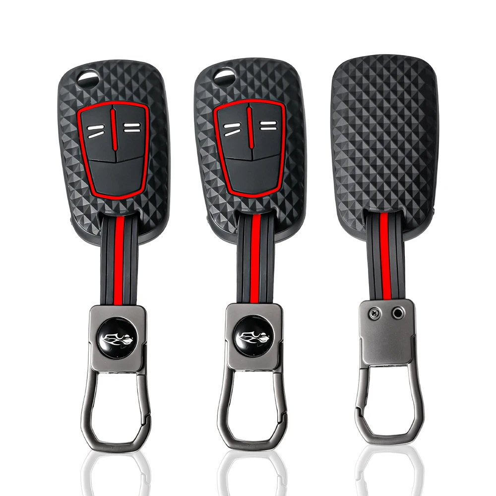Car Remote Key Cover Case Shell Keychain for Opel Vauxhall Astra J Corsa D Insignia Vectra C Zafira Signum Accessories 2 Buttons