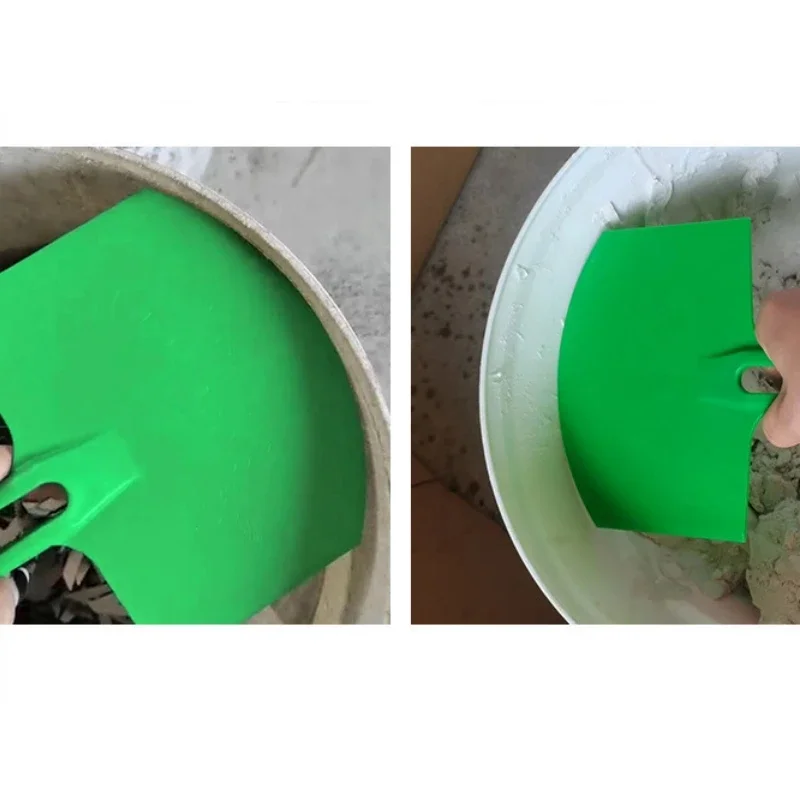 1 قطعة سكينة معجون منحني دلو مغرفة مكشطة Spackle الطلاء ل دريوال التشطيب الجص كشط الشارات التصحيح أداة البناء