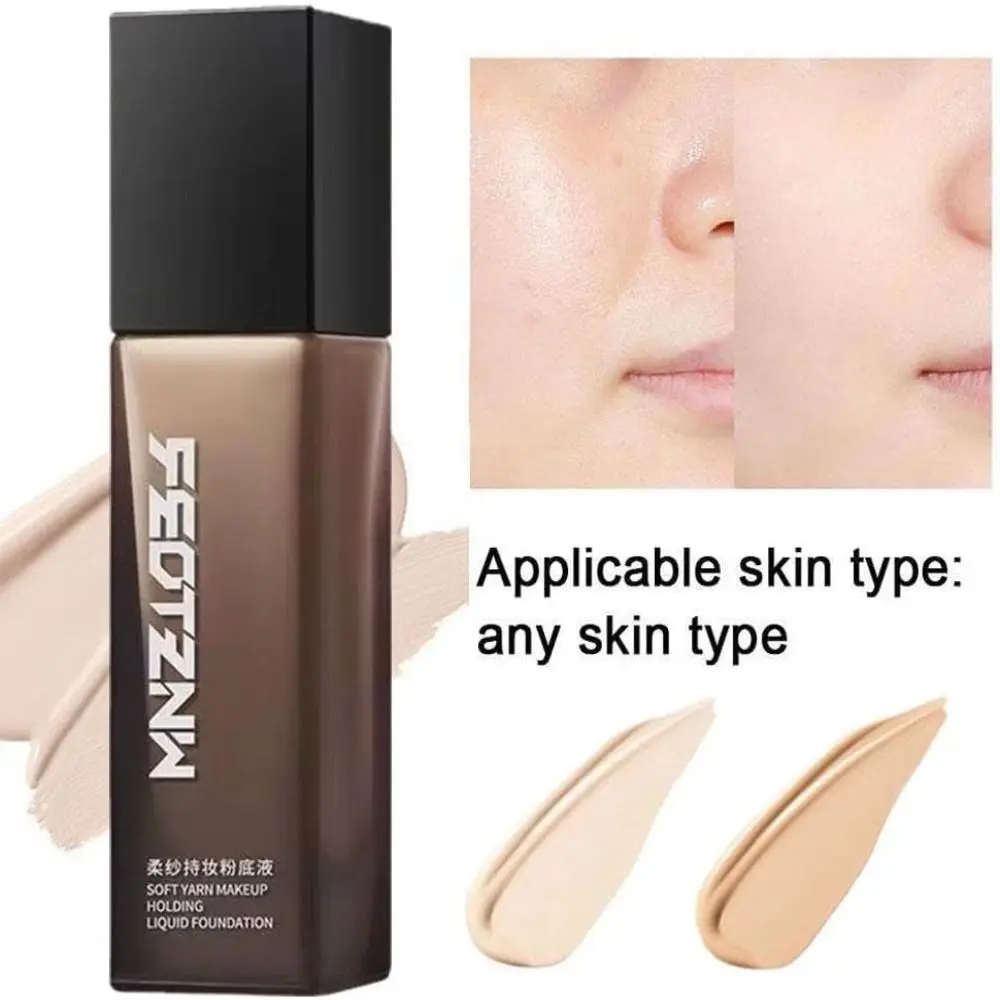 

Waterproof Liquid Foundation Matte Full Coverage Foundation Concealer Cream Creamy Texture Lightweight
