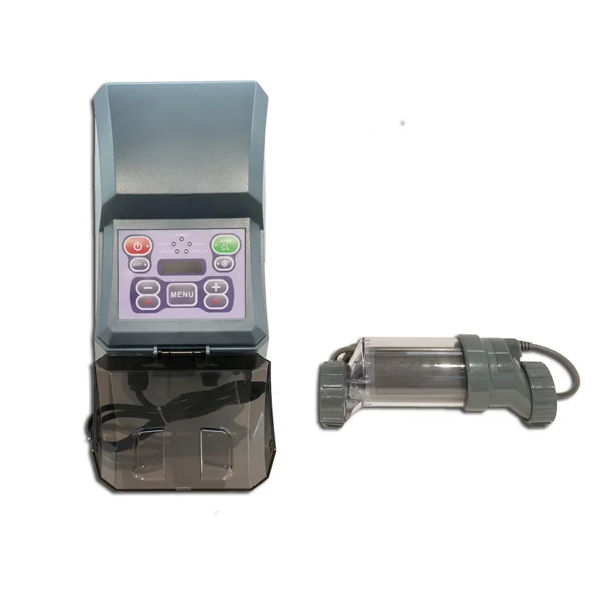 CFDW Digital Display Salt Chlorinator Circulating Disinfection Electrolytic Salt Chlorinator System for Swimming Pool