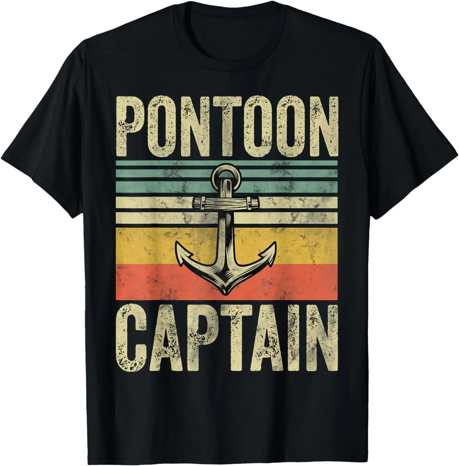 

Funny Father's Day Pontoon Boat Shirt Pontoon Captain T-Shirt