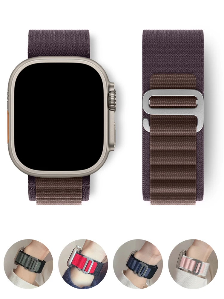 Alpine Strap for Apple watch Ultra 2 Band 44mm 40mm 45mm 41mm 38mm 42mm 49mm bracelet iWatch series 9 8 7 6 5 4 3 se Bands