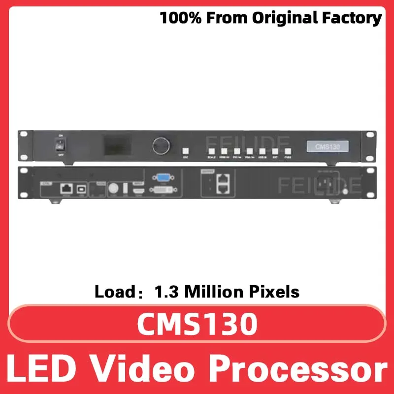 Novastar CMS130 Full Color RGB Module Rental Screen Controller LED Display Screen Video Processor Supports HDMI DVI VGA CVBS