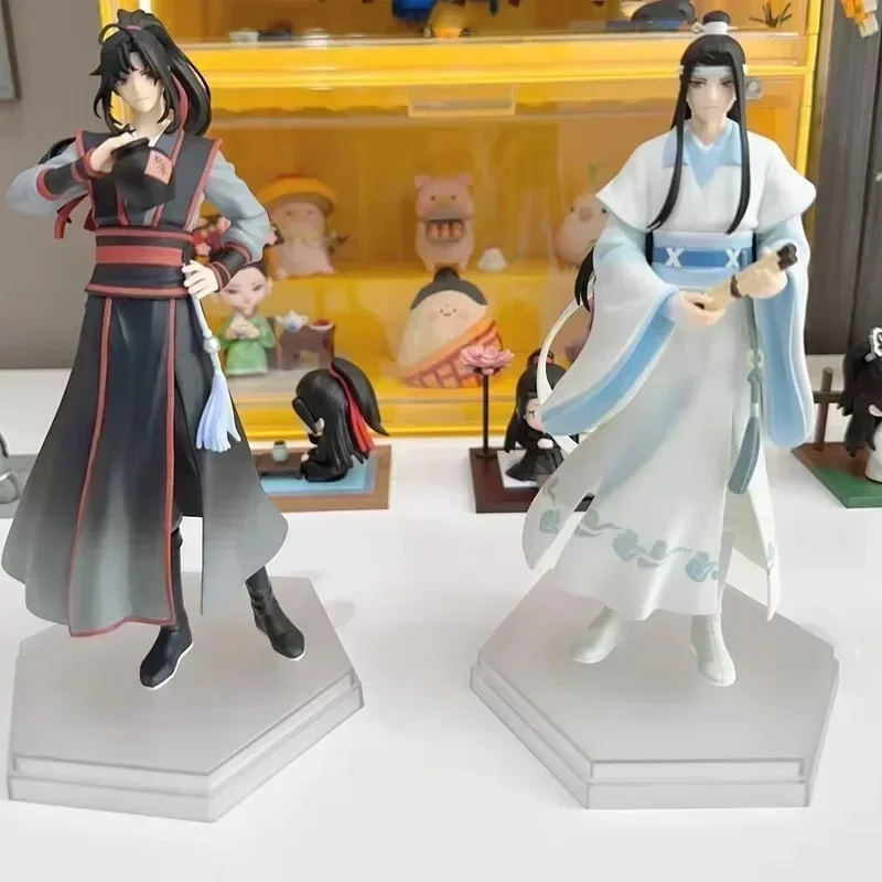 Mo Dao Zu Shi Anime Figures Wei Wuxian And Lan Wangji Garage Kit Model Dolls Pvc Statue Collection Kids Toys Gift Decoration