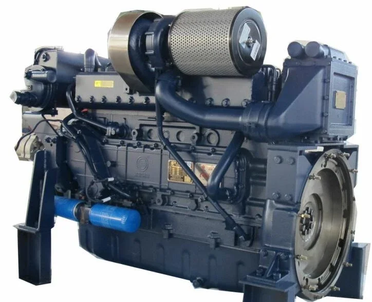 Cheap Price 350 Weichai Marine  Engine With Gearbox WD12C350-18