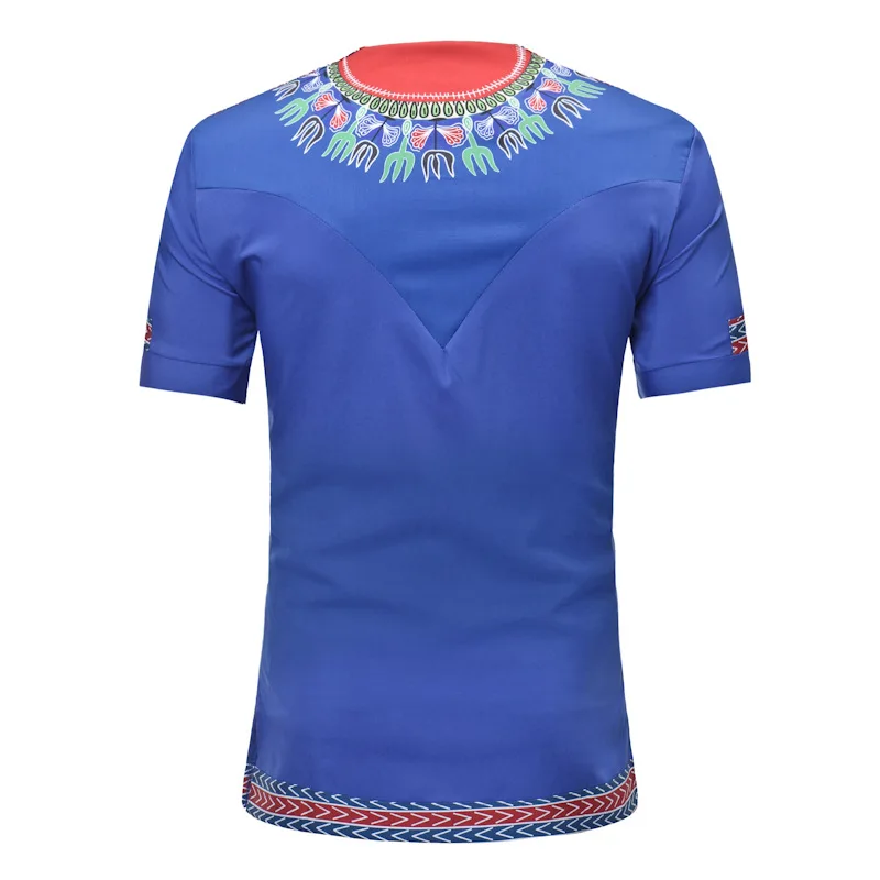 Africa Clothing African Dashiki T Shirt Men 2024 Brand New Summer Short Sleeve Tee Shirt Homme Casual Hip Hop Streetwear Top Tee