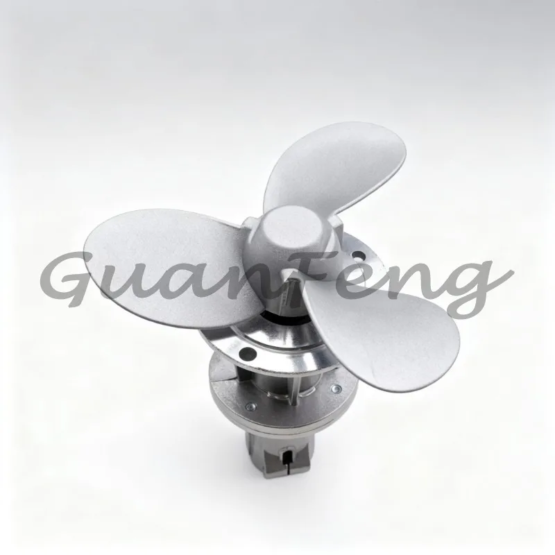 DIY lawn mower modified boat propeller, universal boat booster 7T/9T 26/28MM