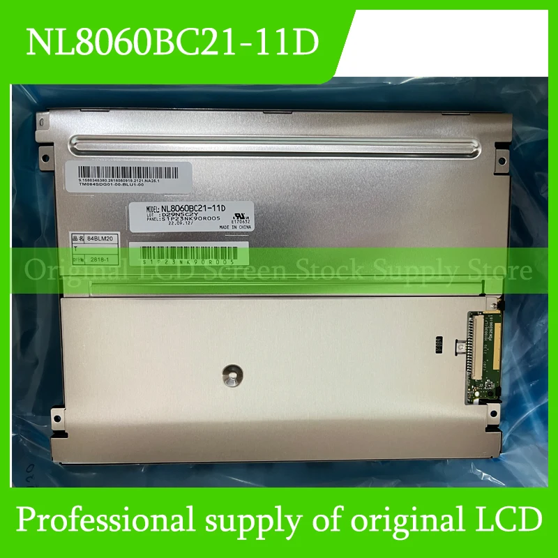 Original NL8060BC21-11D 8.4 Inch LCD Screen For NEC Display Panel Brand New