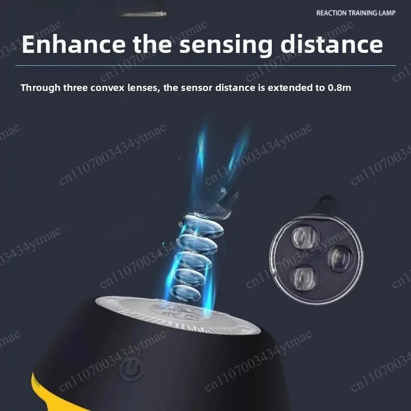 Portable Reaction Training Light Agility Response Trainer Sports Coordination Drill Equipment For Basketball Football Athletes