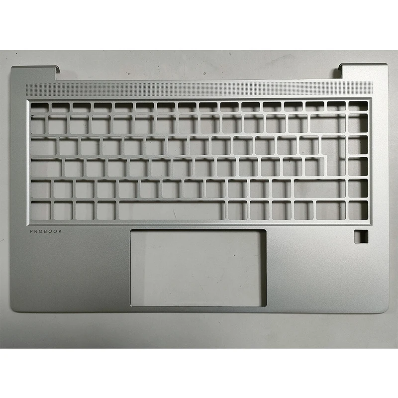 S  For HP Probook 440 445 G10 Laptop Palmrest Upper Case Single Type-C Port Silver