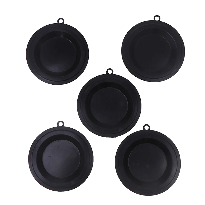 5 pezzi di alta qualità nero 75mm membrana a pressione dell'orecchio singolo per scaldabagno a Gas accessori fai da te connessione dell'acqua