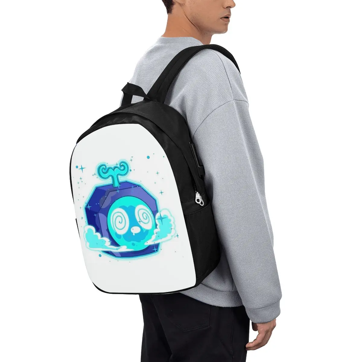 

Blox Fruits Game Backpack Travel Notebook Bag Computer College Student School Bag Laptop Shoulder Bags for Men Women