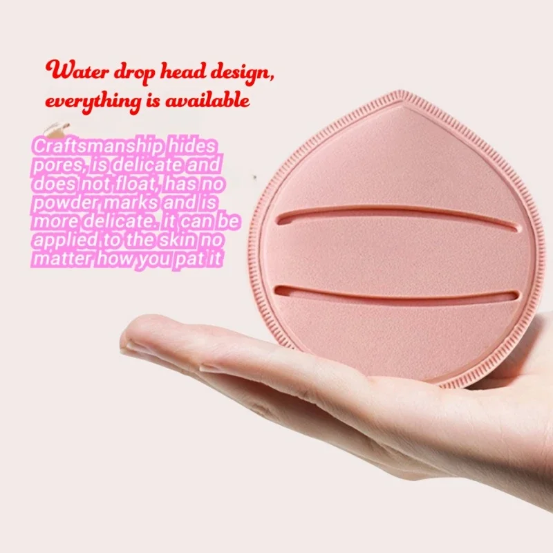 メイクアップ アーティスト 5 個パック - ソフト パウダー パフ クリアなメイクアップに適した柔らかく快適な素材、リキッド、クリーム、パウダーに適しています。