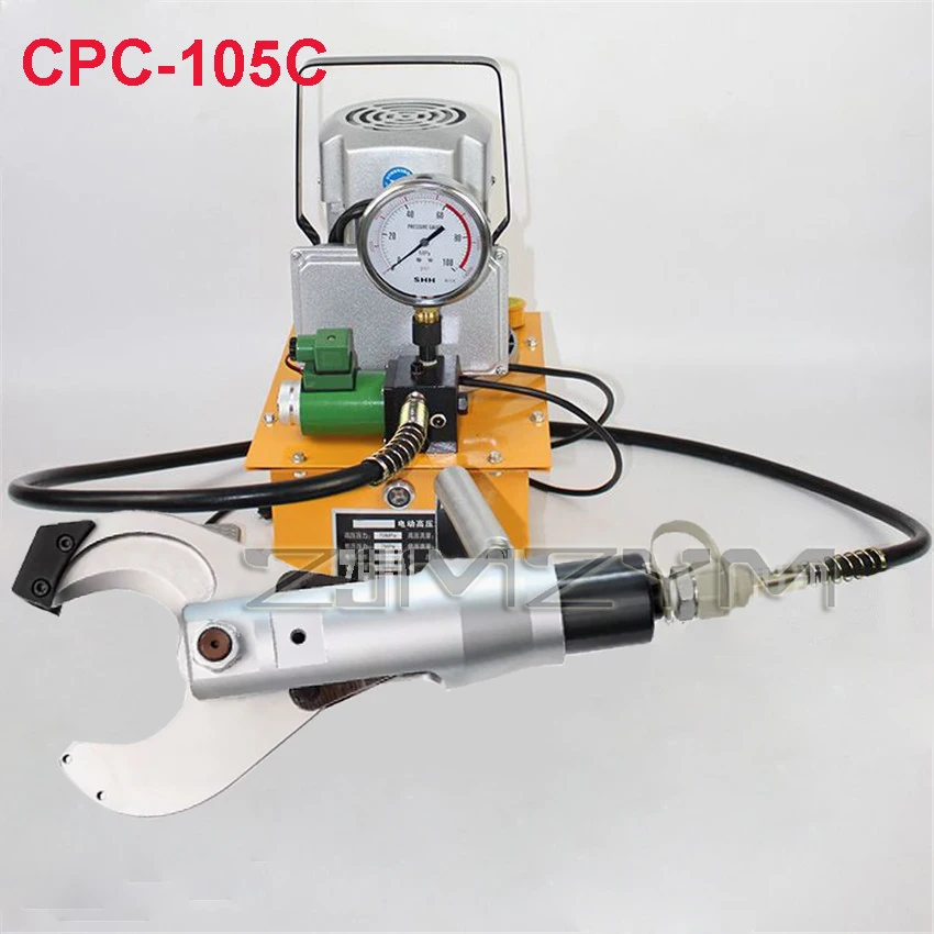 CPC-105C Electric Hydraulic Cable Cutter Cut 105MM Shielded Cable Electric Hydraulic Cable Scissors