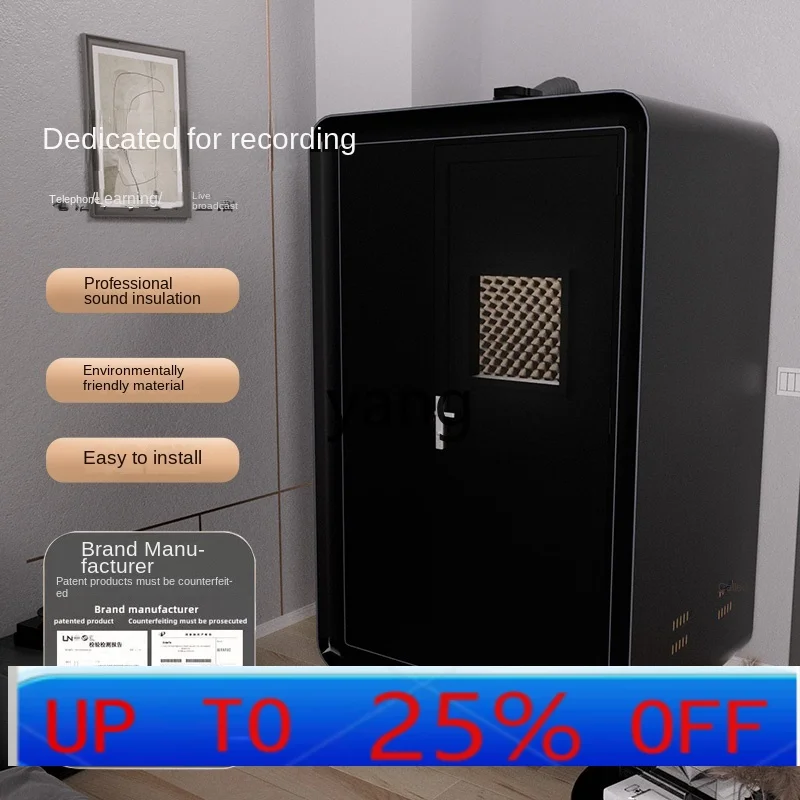 jq Recording Studio Home Telephone Booth Removable Mobile Live Studio Anechoic Chamber Studio Mute Cabin