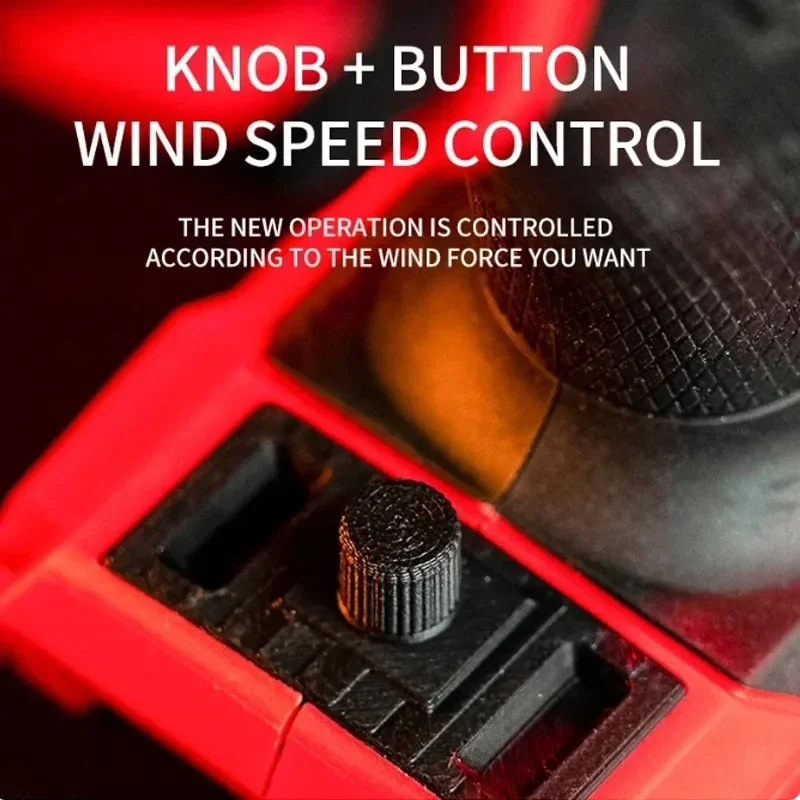 آلهة كهربائية لمروحة ميلووكي Turbojet Xl 140,000RMP متعددة الوظائف مروحة صغيرة قوية مروحة غسيل السيارات مع بطارية وشاحن #5