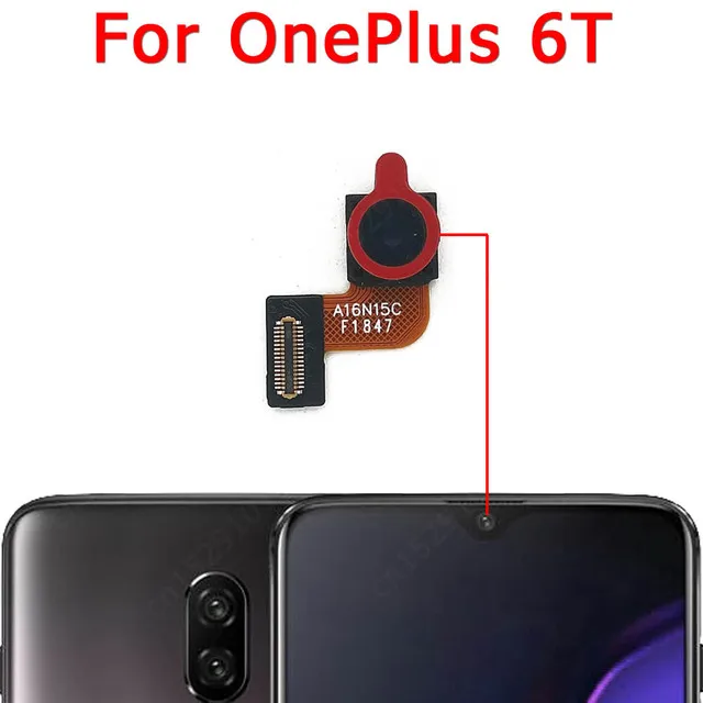 Оригинальная задняя передняя камера для OnePlus 6 T селфи модуль задней камеры гибкий ремонт запасной Фото №3