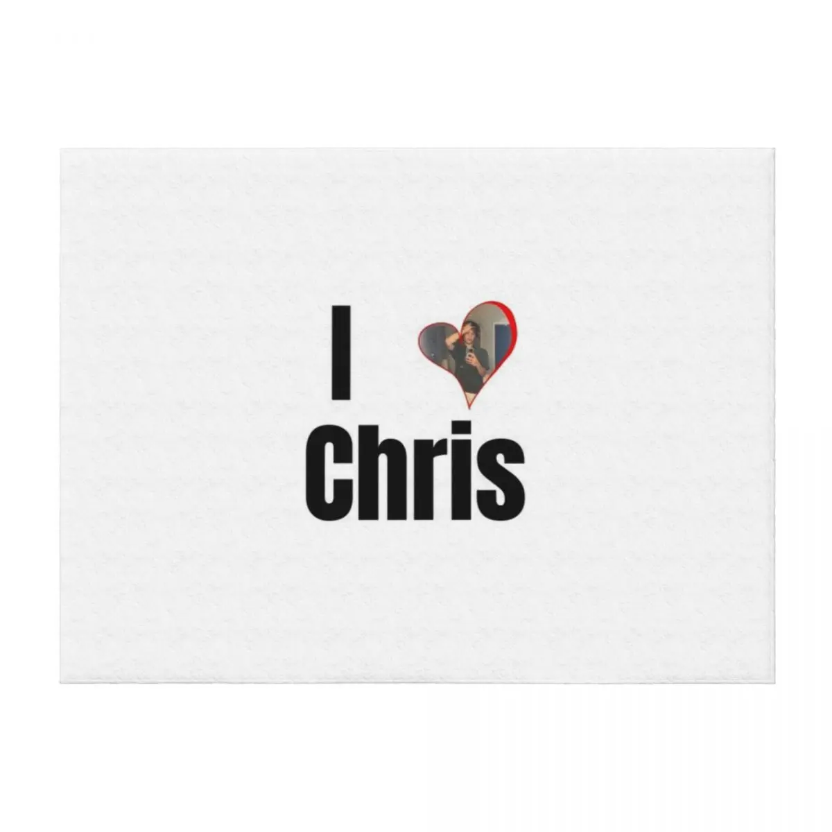 

I Heart Chris Sturniolo Throw Blanket Cute Loose Multi-Purpose Weighted Blankets