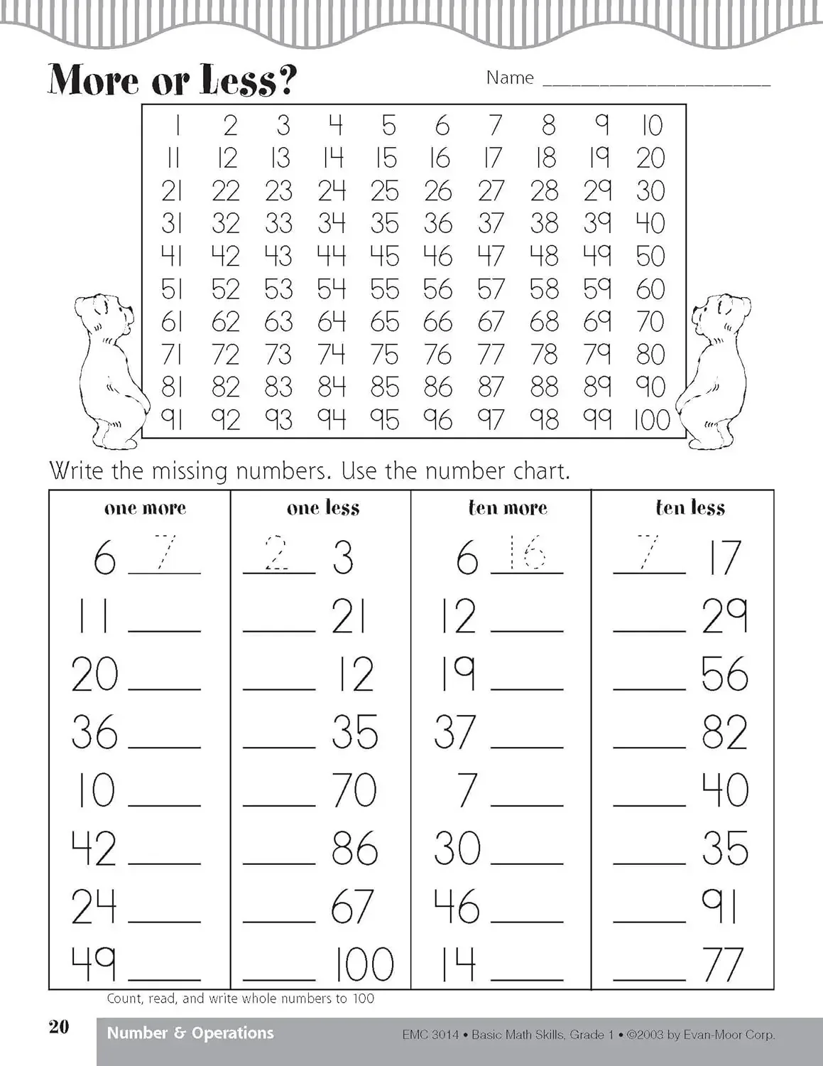 مهارات الرياضيات الأساسية من إيفان مور، مصنف الصف الأول، العمر 6 7 8 9، الكتاب الإنجليزي 9781557998965