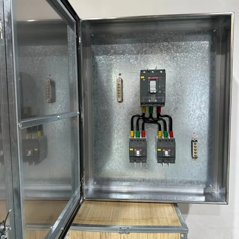 1000amp Stainless Steel AC Power Distribution Cabinet Electrical Metal Control Box for Breakers and Panels