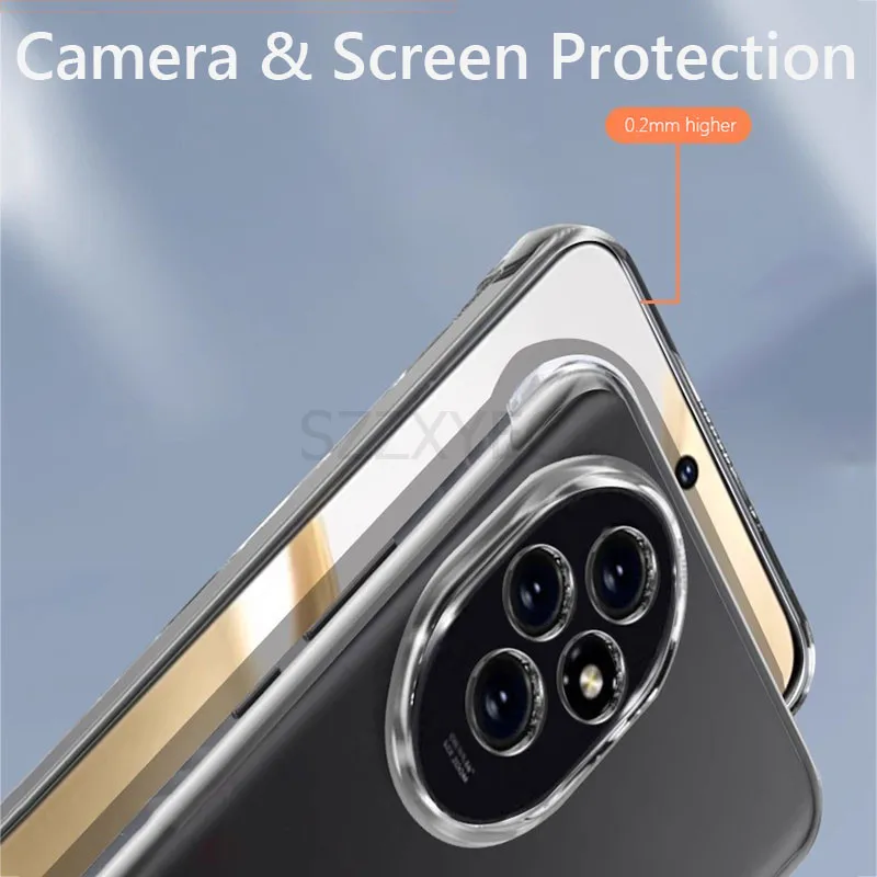 Frameless Slim Clear Hard Back Cover Case On For Honor 200 Pro Honor200 Pro 5G ShockProof Coque Phone Cases