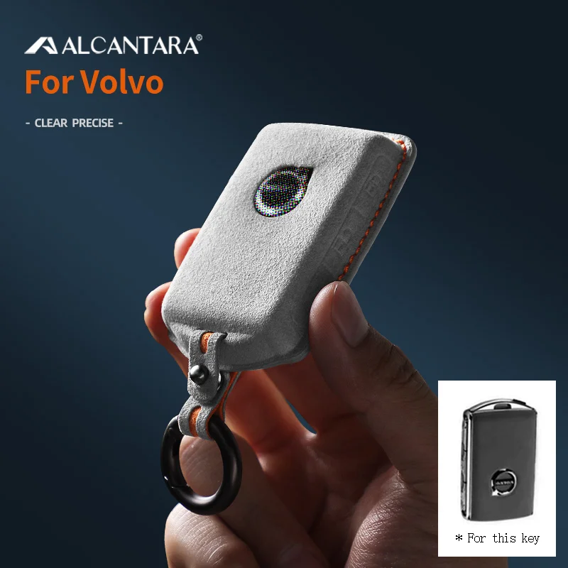 

High-quality Car Remote Key Case Cover Shell Protector Bag For Volvo XC60 XC90 S60 S90 XC40 V60 V90 T5 T6 T8