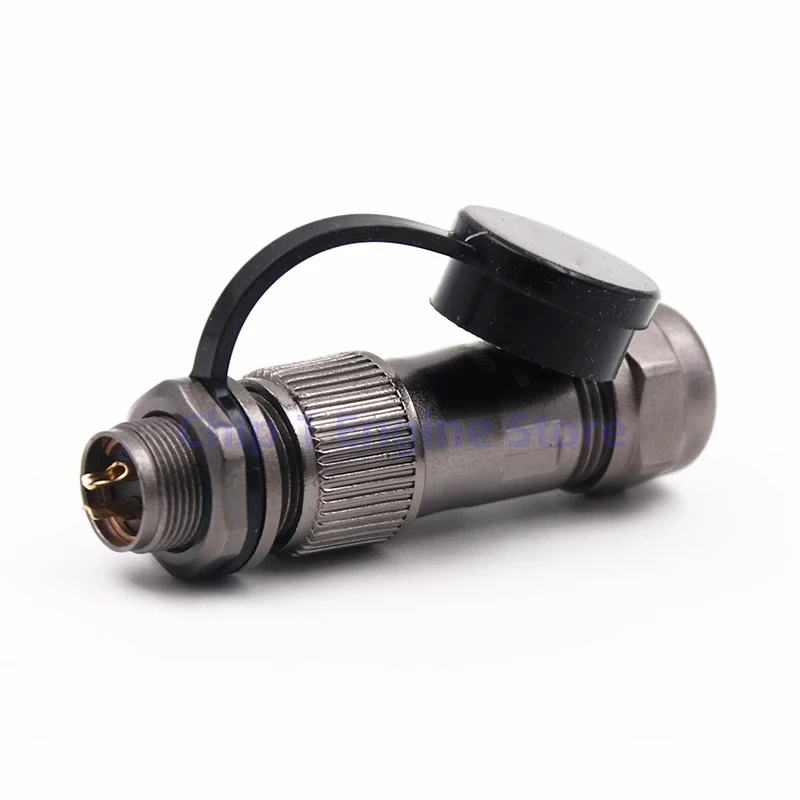 ل WEIPU ST12 2/3/4/5/6/7/9pin مقاوم للماء الطيران موصل أنثى التوصيل ذكر المقبس السيارات LED سلك الطاقة موصل IP67