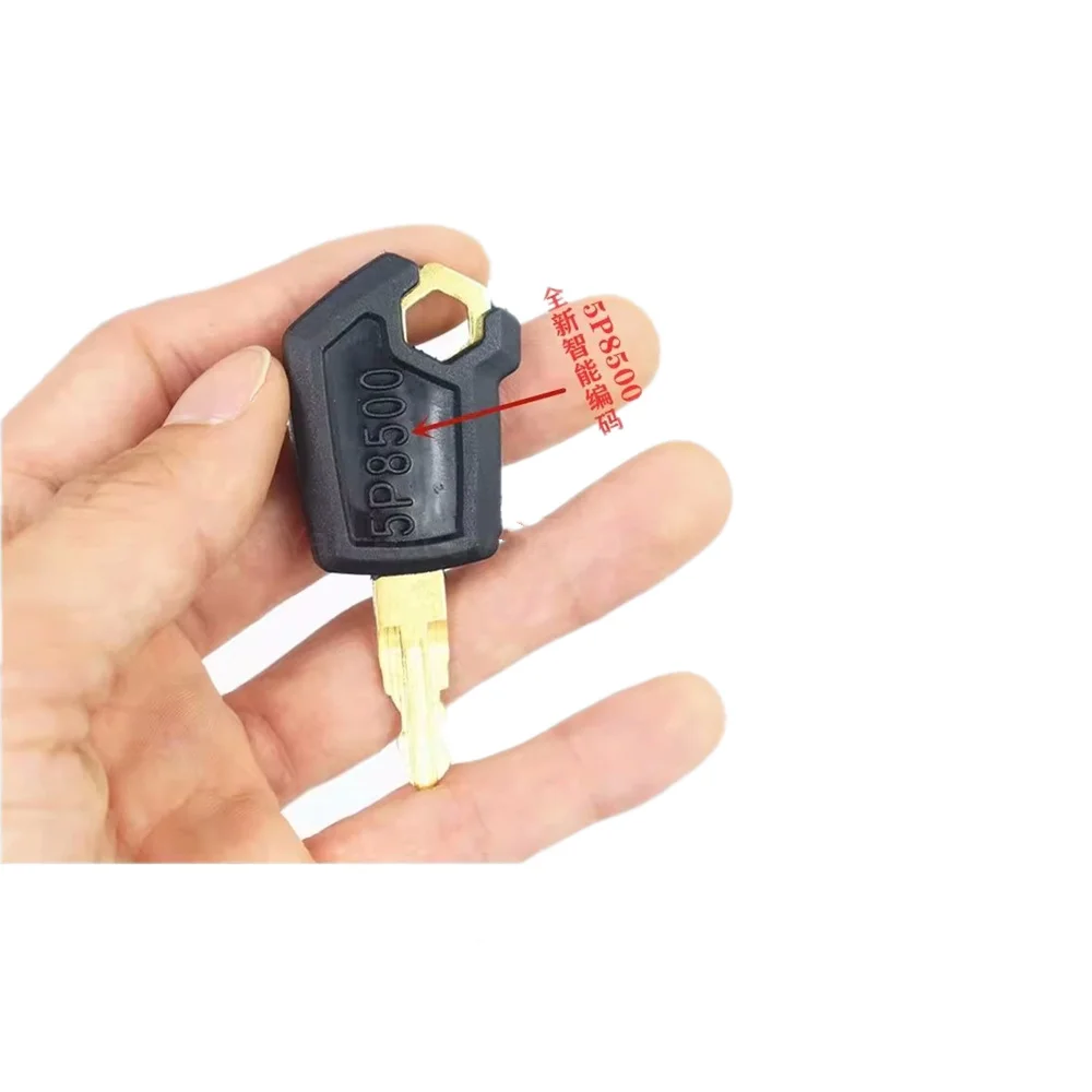 5P8500 For E305 306 313 315 320GC 323GC 324 326 345 349 Start And Open Door Key Excavator Parts