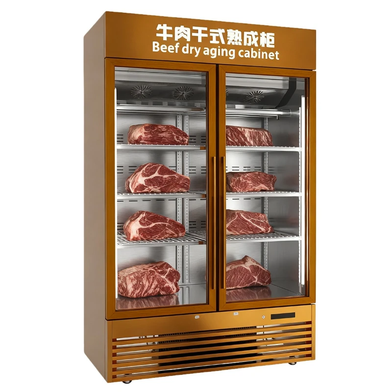 Aging cabinet thermal insulation and fresh-keeping wet steak display commercial fresh-keeping cabinet