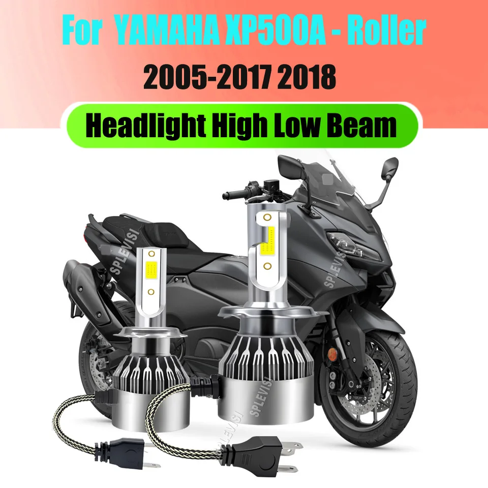 

H4 H7 HeadlightS feature a much wider beam pattern designed For YAMAHA XP500A Roller 2005 2006 2007 2008 2009 2010 2011-2018