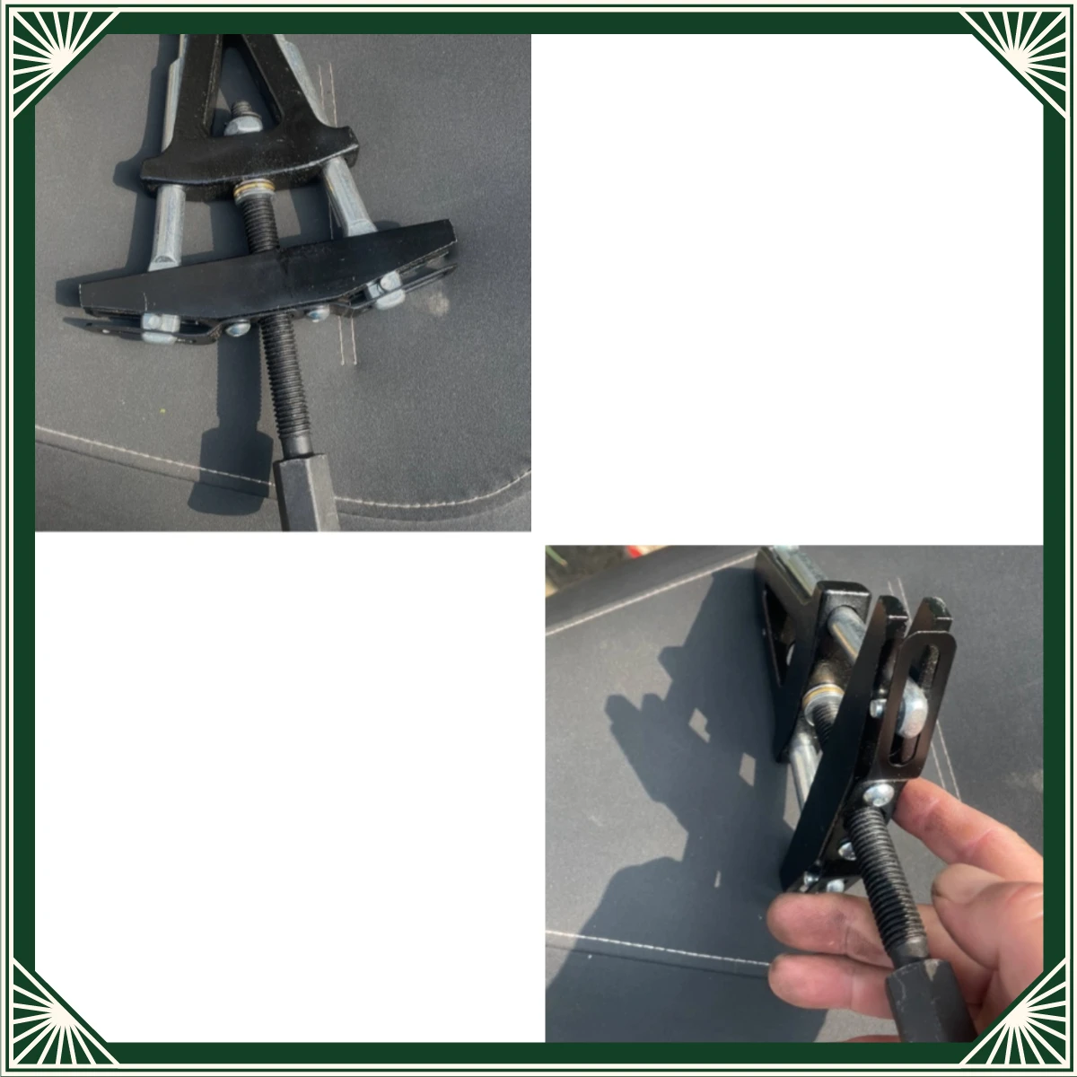 Suitable for motorcycle pressure bearing remover faucet removal tool direction column outer ring pull horse steel bowl