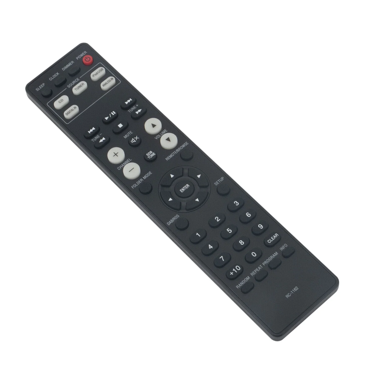 Nuevo mando a distancia de repuesto apto para receptor de CD Denon RC-1162 RC1162