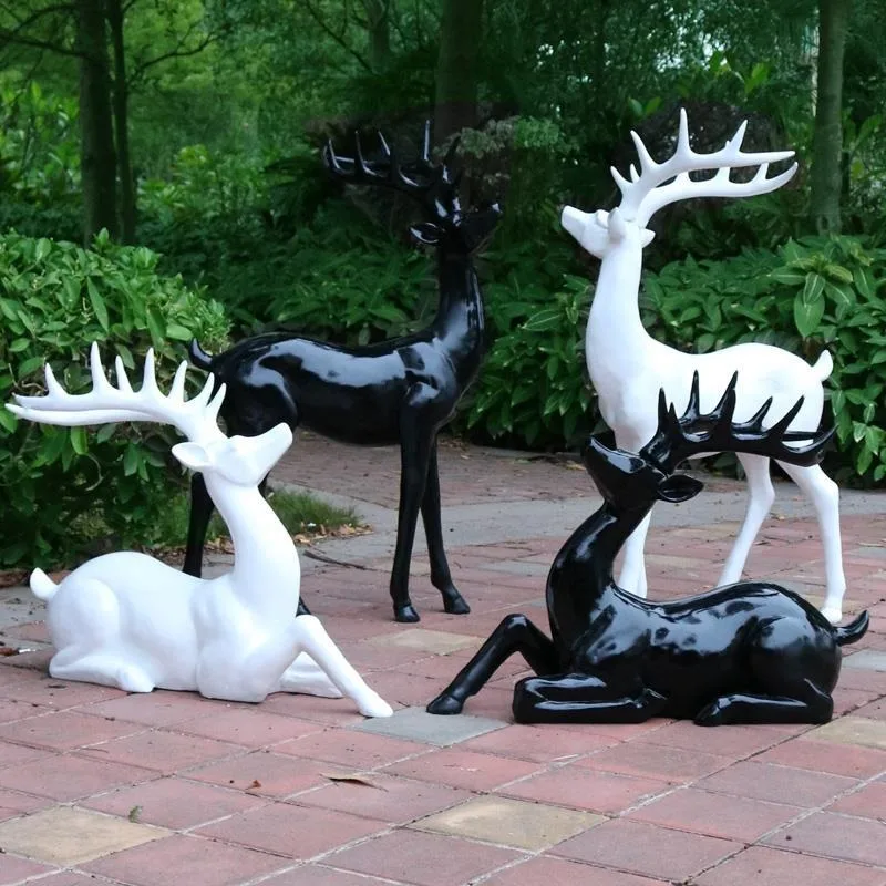 Garden landscape decoration simulation animal, elk wedding ornament
