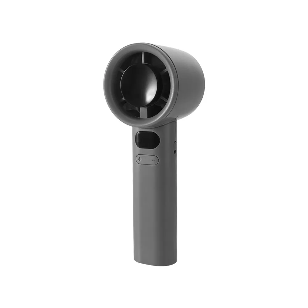 120 Gears Adjustable Handheld Fan USB Rechargeable High-Speed Turbine Mini Air Cooler with Digital Display Refrigeration