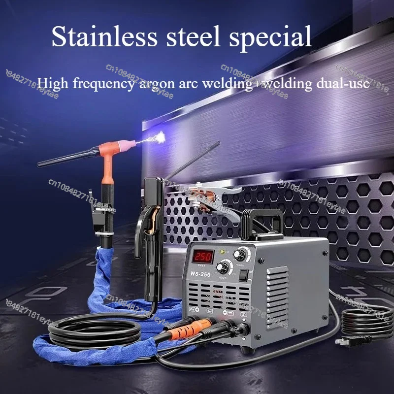 220V Portable Mini TIG Spot Welder for DIY Metal Car Repair Light Duty Argon Arc Welding Machine