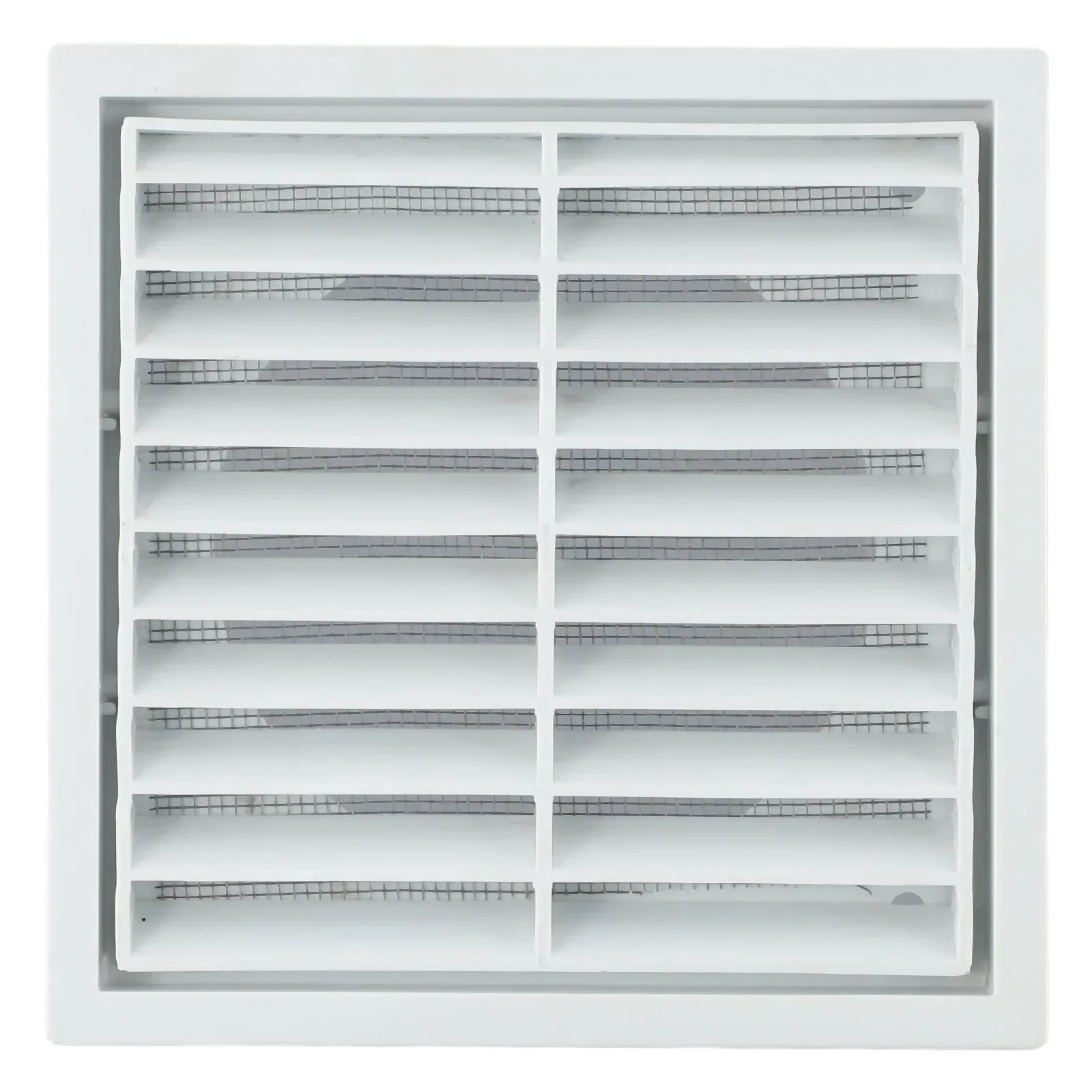 PP Plastic Grille  Ventilation Solution for Exhaust Fans and Clothes Dryers  Wide Coverage  Indoor and Outdoor Use White