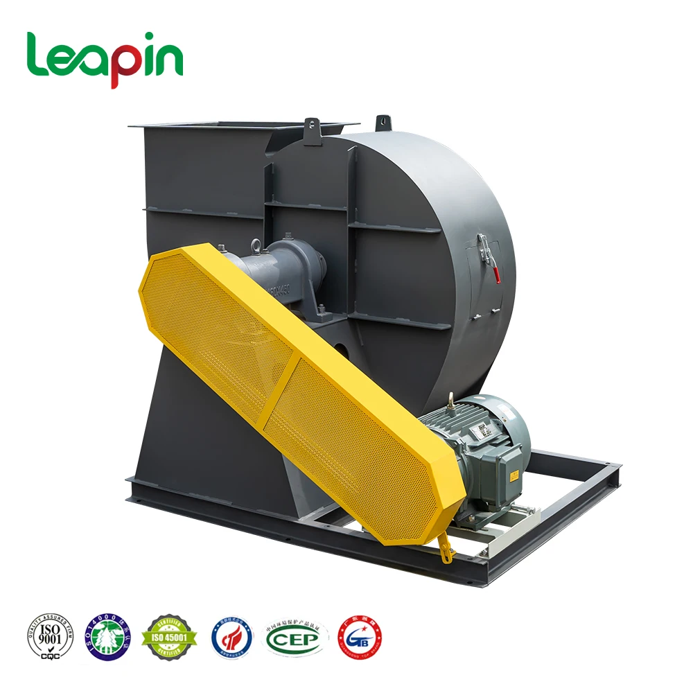 High-Pressure Belt-Driven Centrifugal Exhaust Fan | Industrial-Grade With Cast Iron Radial Blades