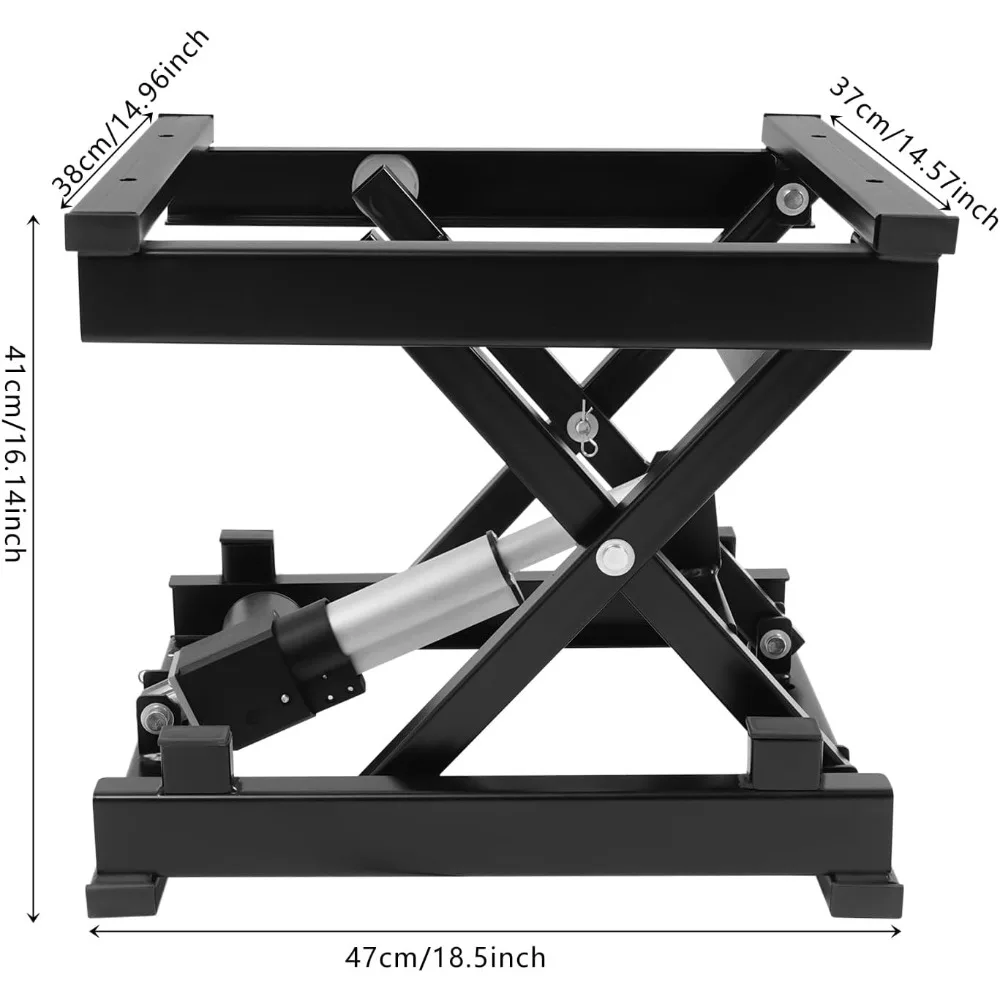 140/130/350/250/180LB تحميل 265-1270 منصة رفع قابلة للتعديل مطوية، طاولة رفع هيدروليكية