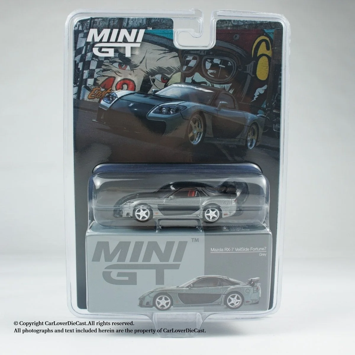 MINI GT 1:64 Nissan Skyline GT-R (R32) VeilSide Mazda RX-7