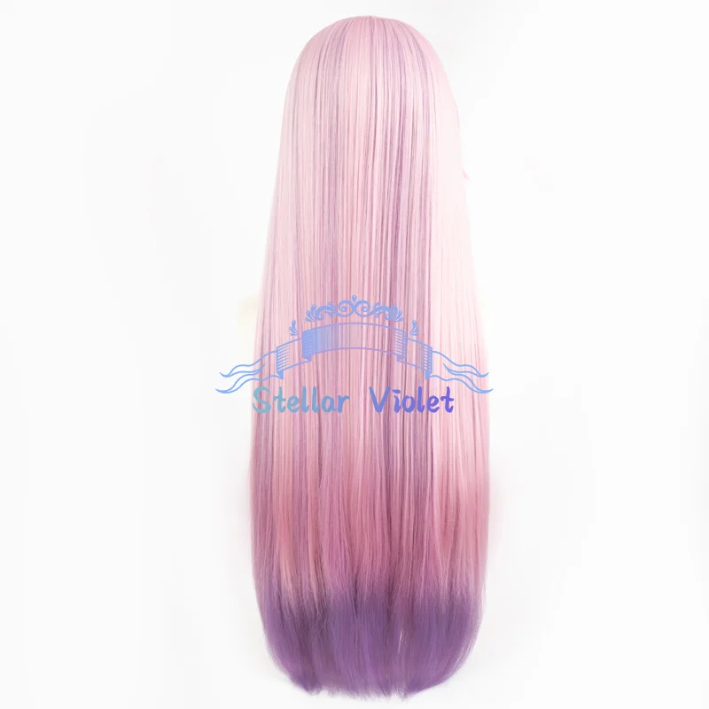 วิกผมคอสเพลย์ Citlali ทนความร้อน เกม Genshin Impact Natlan Citlali วิกผมสังเคราะห์สำหรับคอสเพลย์ 85 ซม. สีชมพูไล่เฉด วิกผมอนิเมะสำหรับงานปาร์ตี้