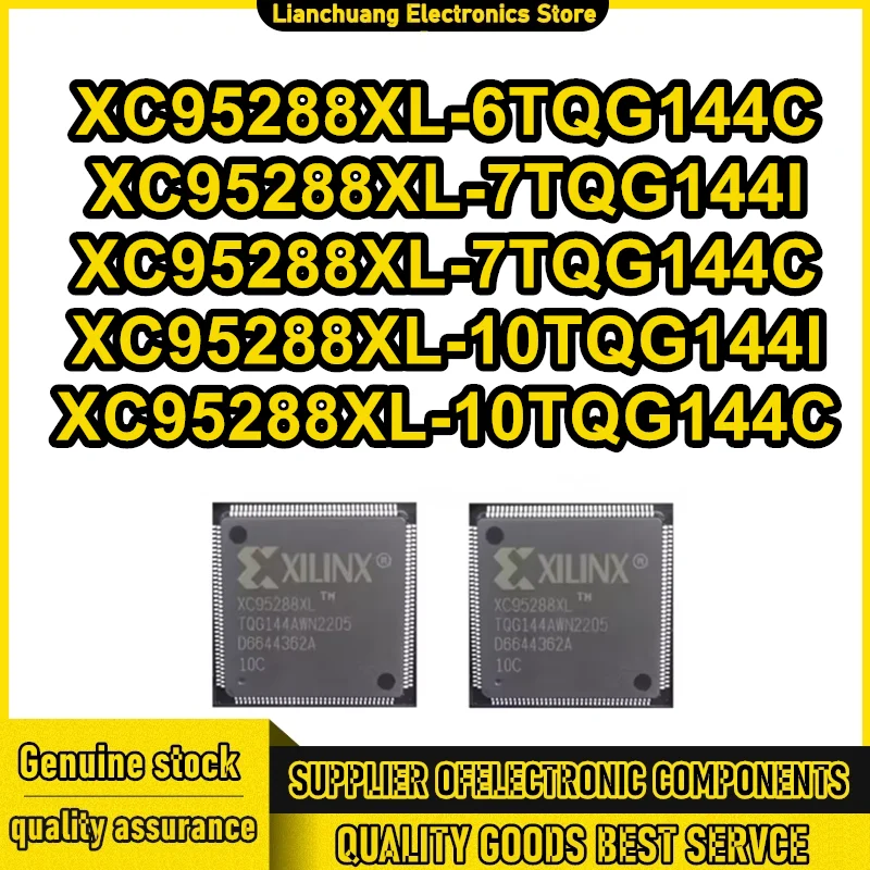 1PCS XC95288XL-6TQG144C XC95288XL-7TQG144C XC95288XL-7TQG144I XC95288XL-10TQG144C XC95288XL-10TQG144I XC95288XL XC95288 IC Chip