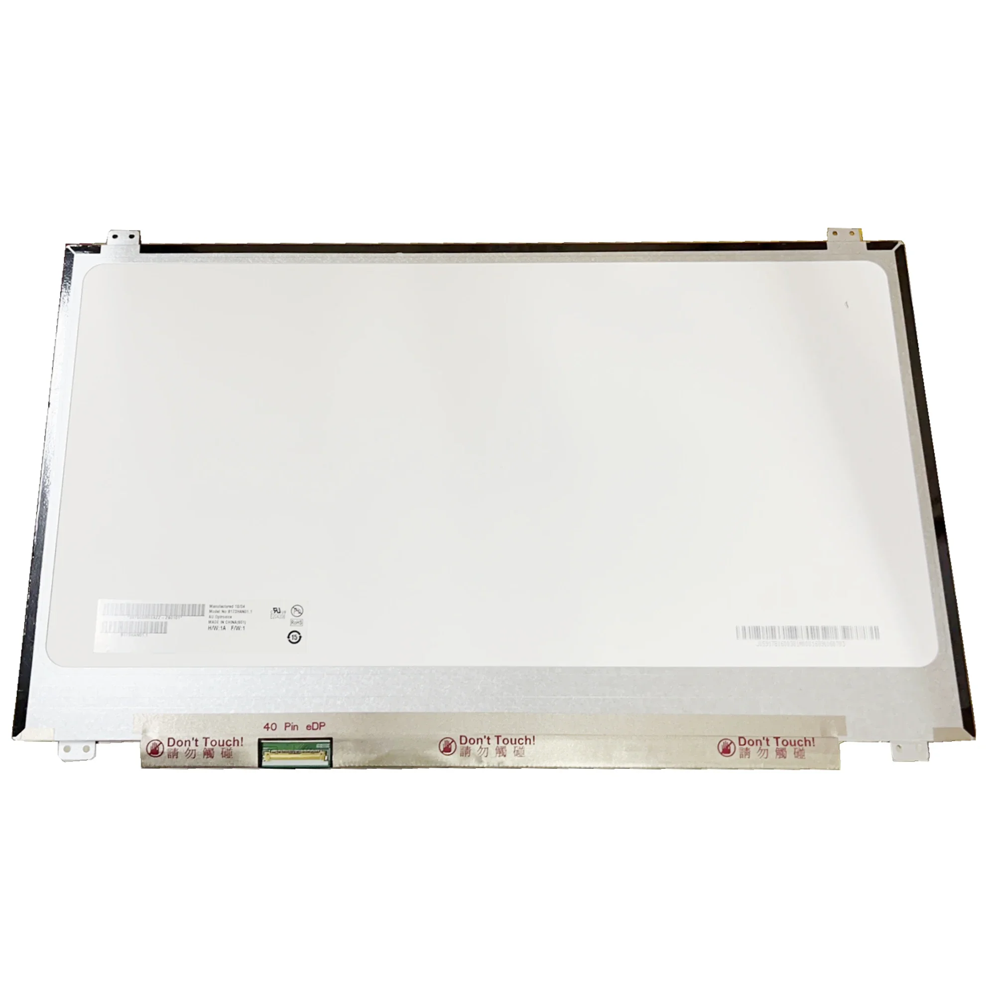 B173HAN01.1 B173HAN01.2 N173HCE-G3A 17.3 inch 1920×1080 40pins Laptop LCD screen