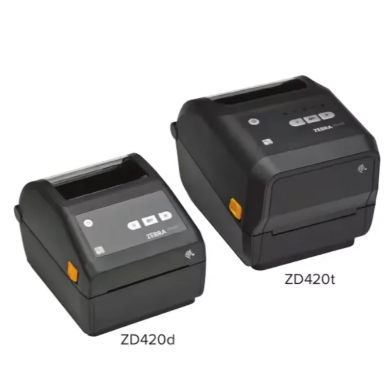 Impresora de etiquetas de código de barras pequeña ZD420 ZD420T Zebra, impresora de etiquetas térmica directa 200PDI 300PDI