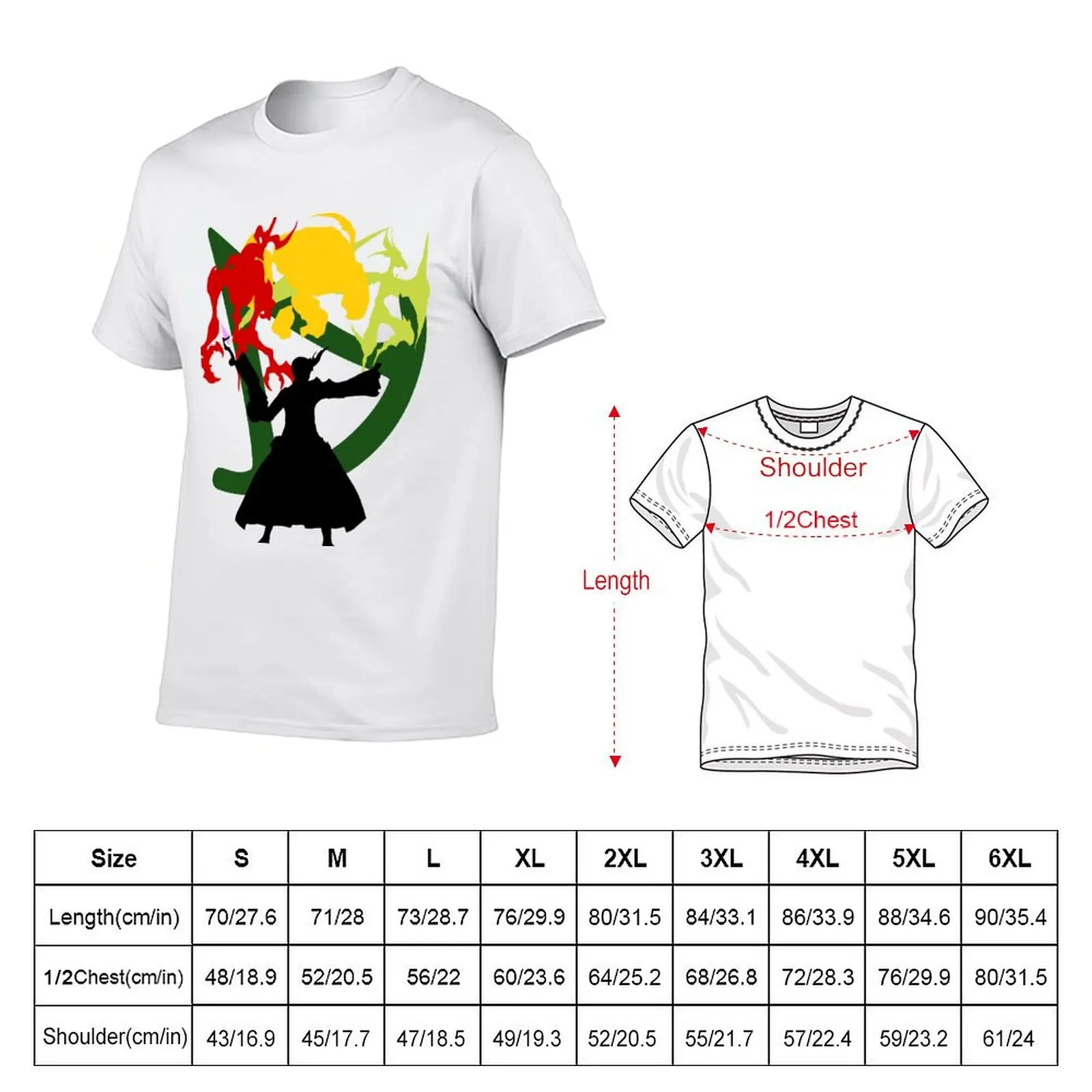 Summoner Egis (Black Silhouette) T-Shirt new gifts and t-shirts tshirts personalised big and tall t shirts for men