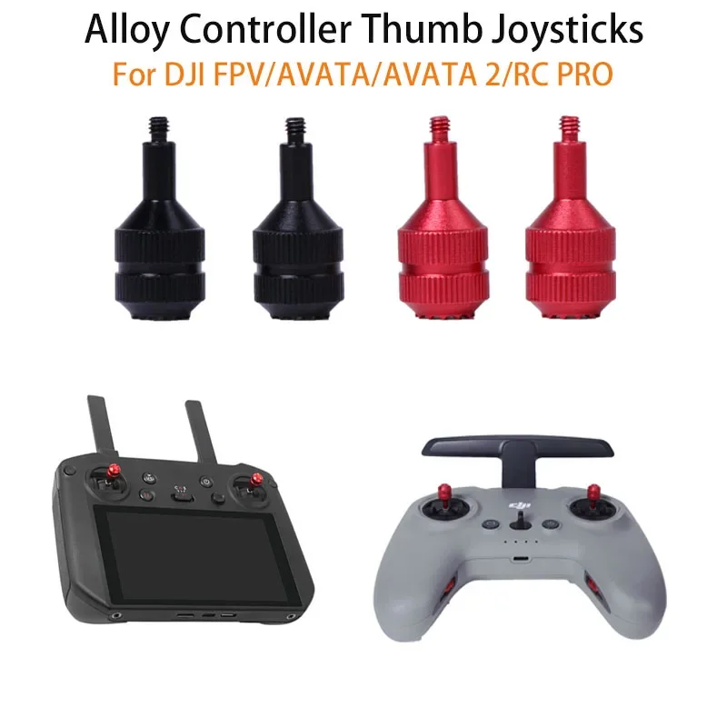 

Aluminum Alloy Controller Joysticks For DJI Avata 2/FPV Rocker Thumb Joystick for DJI Avata/RC PRO Remote Control Accessories