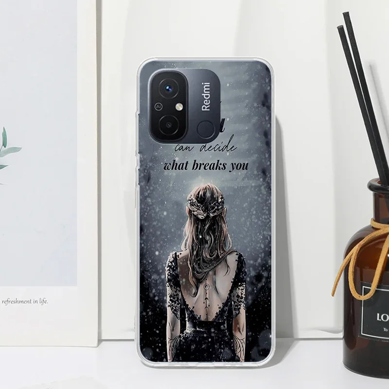 A Court Of Mist And Fury Phone Case For Xiaomi Redmi 12C 12 10C 10A 10 9C 9A 9T 9 8A 8 7A 7 6A 6 Pro K70 K40 K20 Fundas Back Cov image 2